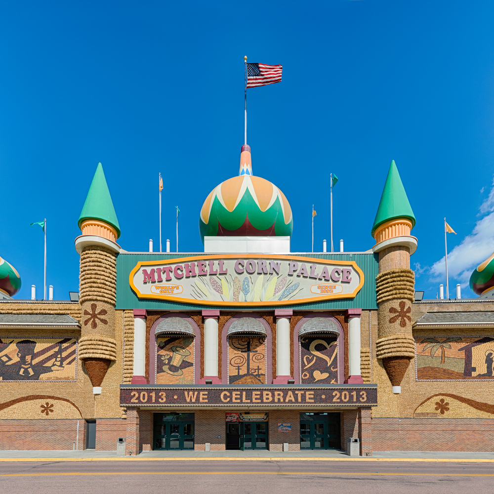 Mitchell Corn Palace is a unique South Dakota attraction.