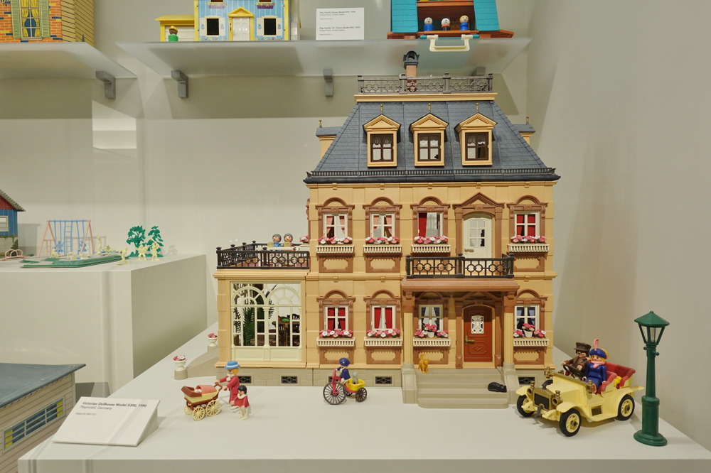 A toy house at the National Museum of Toys and Miniatures.