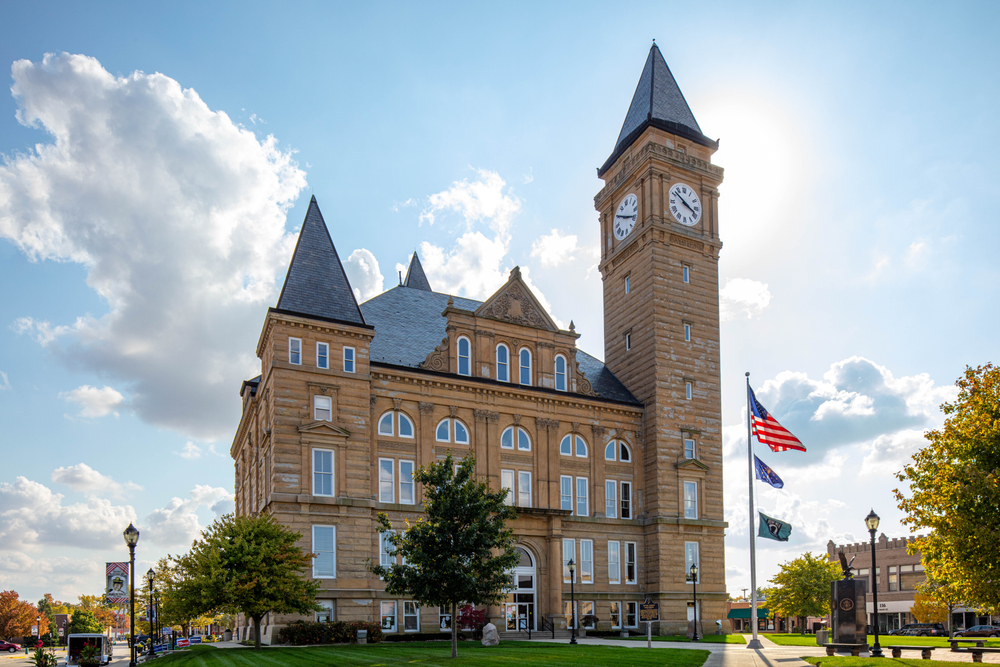 A cool courthouse in Tipton.