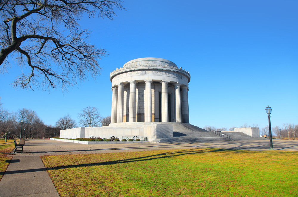 The monument in George Rogers Clark National Historical Park.