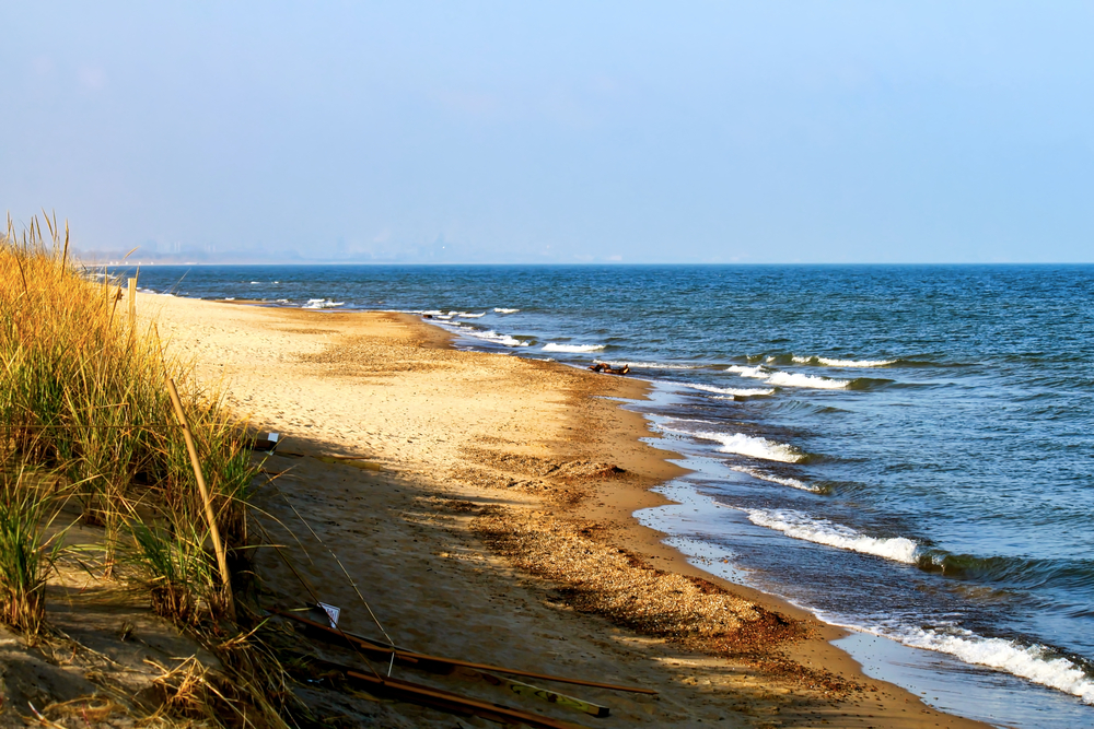 The beach in Whiting.