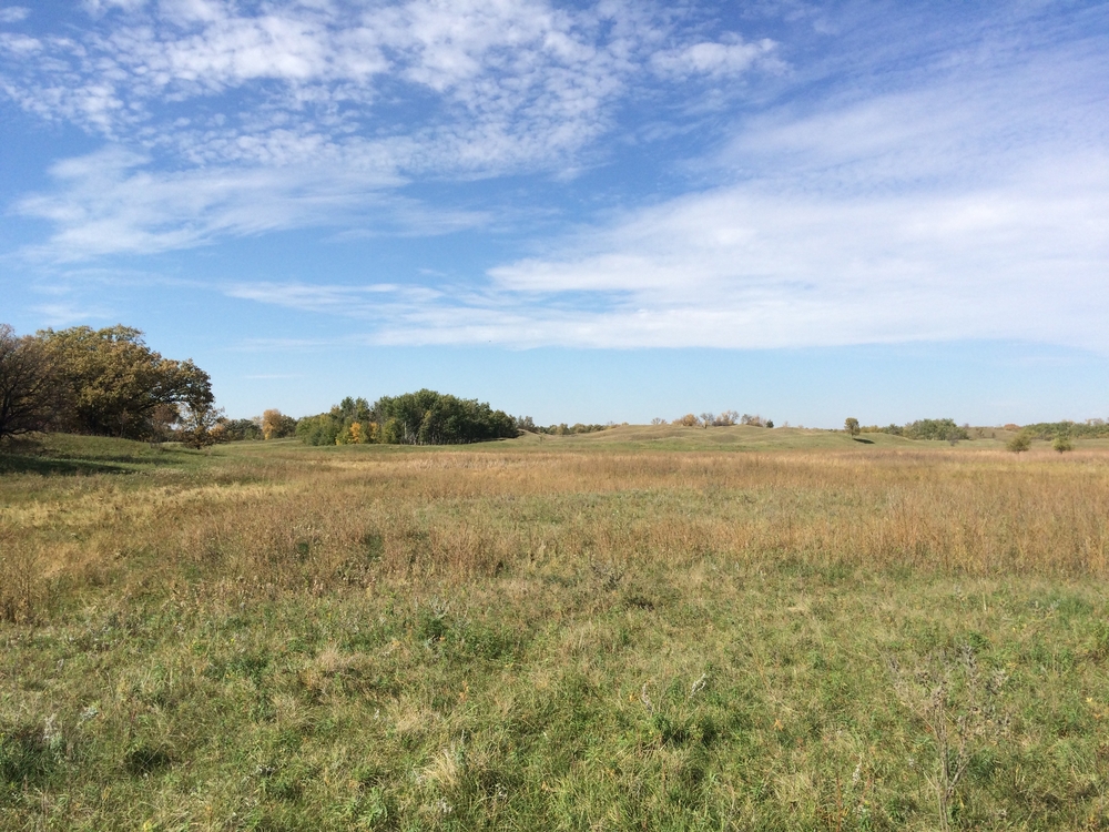 Sheyenne National Grasslands is one of the palces to go camping in North Dakota 