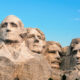 4 male faces carved in side of mountain best things to do in the Black Hills