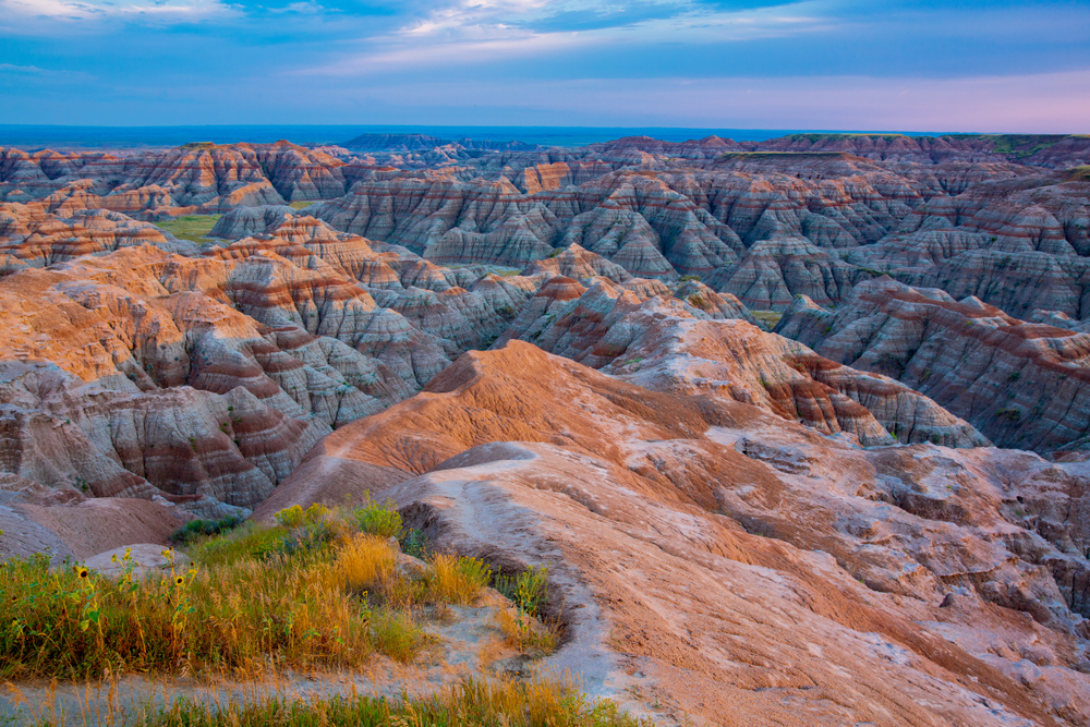 Badlands National Park in South Dakota this is one of the things to see in the midwest