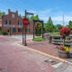Brick streets and buildings in the Historic District, one of the best things to do in St. Charles, MO.