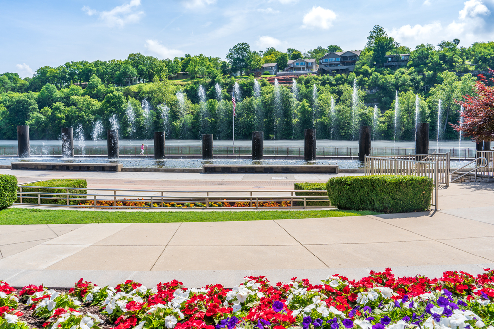 garden and fountains