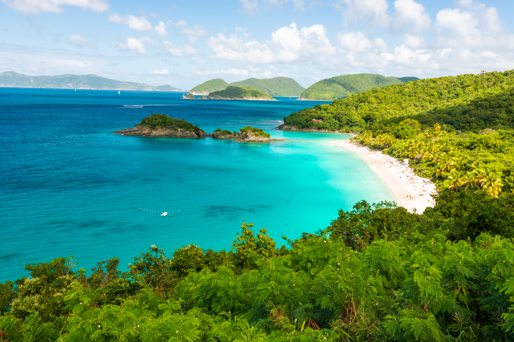 Trunk Bay, St John, United States Virgin Islands. Beaches to Visit in the US Before You Die