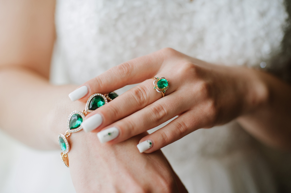 jewelry on a woman's hand